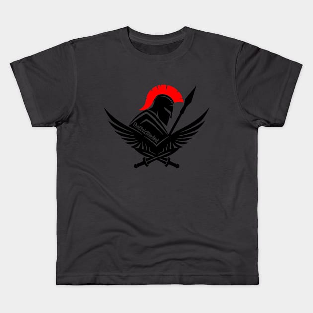 stoic spartan Kids T-Shirt by TheStoicMindset